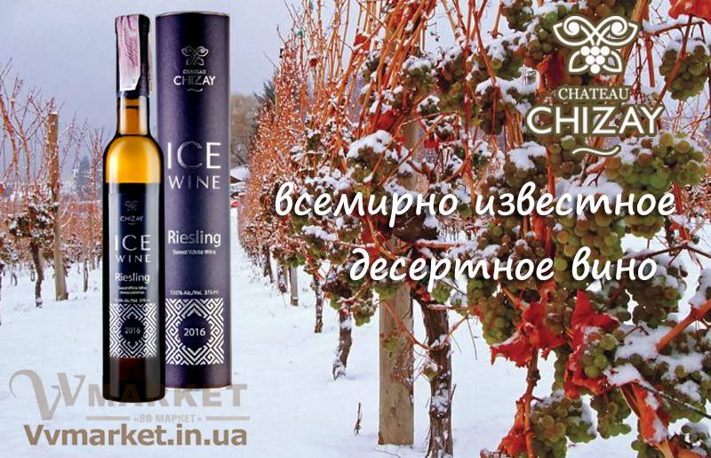 Купить Вино Айсвайн (Ice Wine) (Riesling) белое, сладкое, 0.375л Чизай из Закарпатья с доставкой Киев, Авдеевка, Акимовка, Александрия,   Александровка, Бережаны, Березанка, Березино, Березовка, Берислав, Бершадь, Близнюки, Бобринец, Бобровица, Богодухов,   Богуслав, Болград, Болехов, Коломыя, Компанеевка, Комсомольск, Конотоп, Константиновка, Кореиз, Корец, Короп, Коростень, Коростышев, Корсунь-Шевченковский, Корюковка, Косов, Костополь, Котельва, Котовск, Краматорск, Красилов, Красноармейск, Красноград,   Краснодон, Александровка, Алупка, Алушта, Алчевск, Амвросиевка, Антрацит, Апостолово, Арбузинка, Армянск,  Артемовск, Дубно, Дубровица, Дунаевцы, Евпатория, Еланец,   Емильчино, Енакиево, Жашков, Желтые Воды, Жидачев,  Белая   Церковь, Белгород-Днестровский, Беловодск, Белогорск, Белогорье, Белозерка, Белополье, Беляевка, Бердичев, Бердянск,   Берегово,  Торез, Троицкое, Тростянец, Трускавец, Тульчин, Турийск, Турка,Тячев, Ужгород, Украинка,   Ульяновка, Умань, Устиновка, Фастов, Феодосия, Фрунзовка, Харцызск, Харьков, Херсон, Хмельник, Хмельницкий, Хорол,   Хотин, Христиновка, Хуст, Харичанка,  Борзна, Борислав, Борисполь, Боровая, Бородянка, Борщев, Боярка, Бровары, Броды, Брусилов,   Брянка, Бузуков, Бурштын, Бурынь, Буск, Бучач, Валки, Варва, Васильевка, Васильков, Васильковка, Великая Белозерка,   Великая Новоселка, Верхнеднепровск, Верхов, Верховина, Веселиново, Веселое, Вижница, Винница, Виноградов, Виньковцы,   Вишневое, Житомир, Жмеринка, Жолква, Арциз, Ахтырка, Балаклея, Балта, Бар, Барановка, Барвенково, Барышевка, Бахмач, Бахчисарай, Баштанка, Владимир-Волынский, Владимирец, Вознесенск, Волноваха, Воловец, Володарка, Володарское, Волочиск, Волчанск,  Киверцы, Килия, Кировоград, Кировск, Кировское, Кицмань, Кобеляки, Ковель, Кодыма, Козелец, Козельщина, Козова, Козятин, Коломак, Краснокутск, Красноперекопск, Краснополье, Красные Окны, Красный Лиман, Красный Луч, Кременчуг, Кривой Рог,   Куйбышево, Днепр, Днепрорудное, Доброполье, Добрянка, Докучаевск,   Долина, Долинская, Доманевка, Донецк, Драбов, Дрогобыч, Дружковка,  Залещики, Запорожье,Монастыриска, Монастырище, Моршин, Мостиска, Мукачево, Мурованые Куриловцы, Народичи,   Недригайлов, Нежин, Немиров, Нетишин, Нижние Серогозы, Николаев, Никополь, Новая Каховка, Новая Одесса, Новая Ушица, Згуровка, Здолбунов, Зеньков, Змиев, Знаменка, Золотоноша, Золочев, Ивано-Франковск, Ивановка, Иванычи, Измаил, Изюм, Изяслав, Илларионово, Ильинцы, Ильичевск, Ирпень, Иршава, Ичня, Кагарлык, Казанка, Казатин, Каланчак, Калиновка, Калуш,  Вольногорск, Вольнянск, Врадиевка, Высокополье, Вышгород, Гадяч, Гайворон, Гайсин, Галич, Гаспра, Геническ, Герца,   Глеваха, Глобино, Глухов, Глыбокая, Голая Пристань, Голованевск, Горловка, Горностаевка, Городенка, Городище, Городня,   Городок, Горохов, Гоща, Гребенка, Гуляйполе, Гурзуф, Гусятин, Двуречная, Дебальцево, Демидовка, Деражня, Новоукраинка,   Новояворовск, Новые Санжары, Новый Буг, Носовка, Обухов, Овидиополь, Овруч, Одесса, Днепродзержинск,  Заречное,   Заставна, Дергачи, Джанкой,  Кулиничи, Купянск, Ладыжин, Лисичанск, Лозовая, Лопатин, Лохвица, Лубны, Луганск, Луцк, Львов, Люботин, Макеевка, Мангуш, Марганец, Мариуполь, Марьинка, Мелитополь, Мена, Мерефа, Миргород, Михайловка, Млинов, Могилев-Подольский, Молодецкое, Дзержинск, Диканька, Каменец-Подольский, Каменка, Каменка-Бугская, Каменка-Днепровская, Камень-Каширский, Канев, Карловка, Катеринополь, Новгород-Северский, Новгородка, Новоазовск, Новоайдар, Новоархангельск,    Ракитное, Ратнов, Рахов, Репки, Решетиловка, Ровеньки, Ровно, Рогатин, Рожище, Рожнятов, Розовка, Романов, Ромны,   Рубежное, Ружин, Саврань, Садовое, Саки, Самбор, Сарата, Сарны, Сахновщина, Свалява, Сватово, Свердловск, Светловодск,   Севастополь, Северодонецк, Селидово, Семеновка, Семеновка, Середина-Буда, Симферополь, Синельниково, Скадовск, Новоселица, Новотроицкое,  Зачепиловка, Збараж, Зборов, Звенигородка, Каховка, Кегичевка, Кельменцы, Керчь,Онуфриевка, Оратов,   Орджоникидзе, Орехов, Оржица, Острог, Очаков, Павлоград, Первомайск, Первомайский, Первомайское, Перевальск,   Перемышляны, Перечин, Переяслав-Хмельницкий, Першотравенск, Першотравенск, Петрово, Петропавловка, Печенеги,   Пирятин, Погребище, Подволочиск, Подгайцы, Полесское, Пологи, Полонное, Полтава, Попасная, Попельня, Приазовское,   Прилуки, Приморск, Пустомыты, Путивль, Путила, Пятихатки, Радехов, Радомышль, Радывылив, Разде   Сквира, Сколе, Славута, Славутич, Славяносербск, Славянск, Нововолынск, Нововоронцовка, Новоград-  Волынский, Новоднестровск, Новомиргород, Новомосковск, Новопсков, льная, Раздольное, Смела, Снежное, Снигиревка, Снятин, Сокаль, Сокиряны, Соленое, Сосница, Сосновка, Софиевка, Ставище, Старая Выжевка, Старая Синява, Старобельск, Старобешево, Старое село, Староконстантинов, Старый Самбор, Стаханов, Сторожинец, Стрый, Судак, Сумы, Счастье, Талалаевка, Тальное, Тараща, Тарутино, Татарбунары, Тельманово, Теофиполь, Теплик, Теребовля, Терновка, Тернополь, Тетиев, Тлумач, Токмак,   Томаковка, Томашполь, Цюрупинск, Олешки, Чаплинка, Чемеровцы, Червоноармейск, Черноморск,   Червоноград, Черкассы, Черневцы, Чернигов, Черниговка, Черновцы, Черногородка, Черняхов, Чортков, Чугуев, Чутово, Шаргород, Шахтерск, Шацк, Шепетовка, Широкое, Ширяево, Шишаки, Шостка, Шпола, Шумск, Щорс, Энергодар,   Южноукраинск, Южный, Яворов, Яготин, Ялта, Ямполь, Яремча, Ярмолинцы, Ясиноватая, Украина