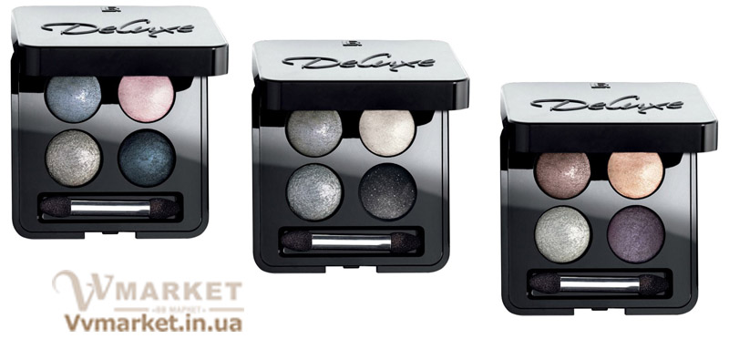 Купить Профессиональные четырехцветные тени для век «Ночной рок», 4х0.5г, LR Deluxe с доставкой Киев, Черкассы, Сарата, Ужгород, Тернополь, Куриловцы, Народичи, Пустомыты, Олешки, Путивль, Куйбышево, Путила, Кулиничи, Снигиревка, Недригайлов, Садовое, Ивано-Франковск, Монастырище, Житомир, Жмеринка, Жолква, Моршин, Пятихатки, Мостиска, Мукачево, Кривой рог, Ровно, Кировоград, Херсон, Харьков, Днепропетровск, Украина, Россия, Казахстан