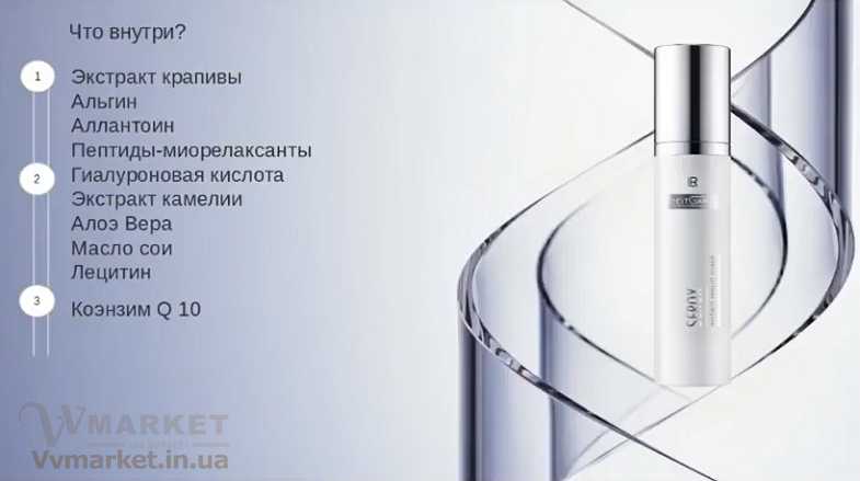 Из чего состоит результирующая маска Serox "Мгновенный эффект" (Zeitgard), LR