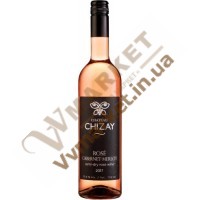 Вино Розе (ROSÉ CABERNET-MERLOT) рожеве напівсухе 0.75л Чизай