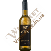 Вино Трамінер (Traminer) біле десертне 0.75л Чизай