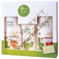 Набор Aloe Vera питьевой гель Мед и Aloe Vera концентрат, подарочный