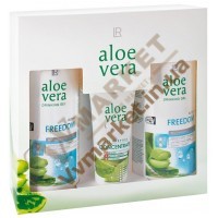 Набор Aloe Vera питьевой гель Фридом и Aloe Vera концентрат, подарочный