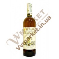 Вино Масандра Мускатель бiле, креп, дес, 0,75л