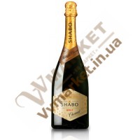 Шампанське Шабо Charmat біле, брют, резервуарне, 0.75л