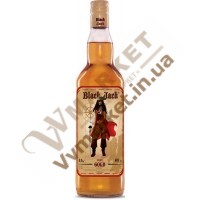 Напій алк. міцний трост. "Black Jack Gold" Captain 40%, 0.5л СКЗ