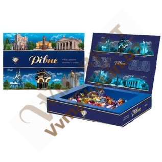 Набор конфет "Ровно" 500 гр. ТМ Аметист с доставкой вся Украина