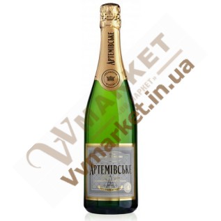 Вино игристое Артемовское сухое белое коллекционное, 0.75л с доставкой вся Украина