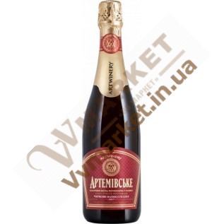 Вино игристое Артемовское полусладкое красное, 0.75л с доставкой вся Украина