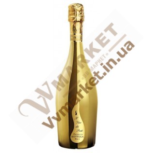 Вино игристое Bottega "Gold" Prosecco белое брют, 1.5л с доставкой вся Украина