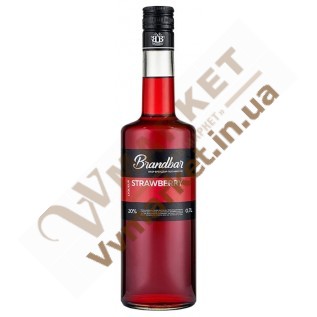 Ликер клубничный Brandbar Strawberry, 0.7л с доставкой вся Украина