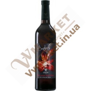 Вино Butterfly красное полусладкое, 0.75л Чизай с доставкой вся Украина