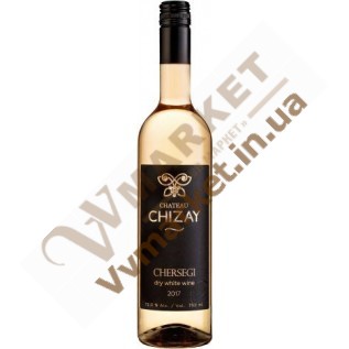 Вино Черсеги (CHERSEGI) белое, сухое, 0.75л Чизай с доставкой вся Украина