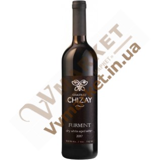 Вино Фурминт (FURMINT) выдержанное белое, сухое, 0.75л Чизай с доставкой вся Украина