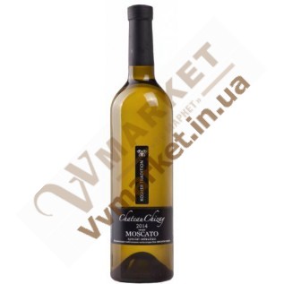 Вино Москато (MOSCATO) кошерное белое полусладкое, 0.75л Чизай с доставкой вся Украина