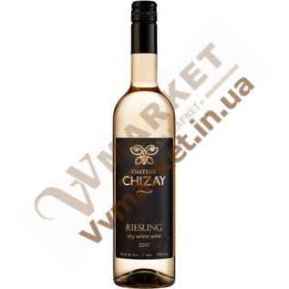 Вино Рислинг (RIESLING) белое, сухое, 0.75л Чизай с доставкой вся Украина