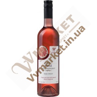 Вино Розе с грейпфрутом розовое, полусладкое, 0.75л Чизай с доставкой вся Украина
