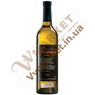 Вино Траминер (Traminer) белое, сухое, 0.75л Чизай с доставкой вся Украина