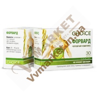 Фитокомплекс Форвард для чоловіків, Choice phyto с доставкой вся Украина