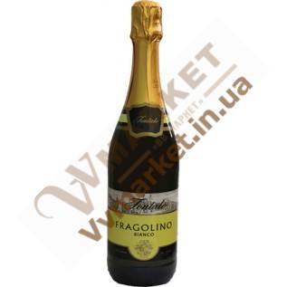 Вино игристое Фраголино Fontale Fragolino Bianco, белое, сладкое, 0.75л с доставкой вся Украина