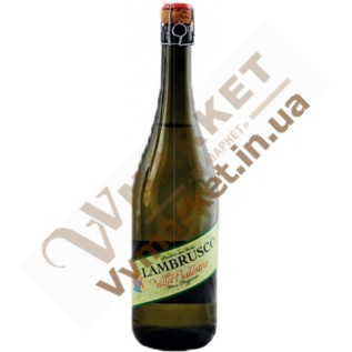Вино игристое Ламбруско Villa Balestra Lambrusco Emilia Bianco, белое, полусладкое, 0.75л с доставкой вся Украина
