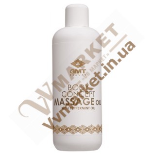 Мятное массажное масло (MASSAGE OIL PEPPERMINT), 500мл, GMT Beauty с доставкой вся Украина