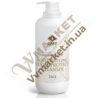 Очищающий, увлажняющий и защитный кожу гель для лица (MOISTURISING DERMOPROTECT CLEANSER FACE), 500 мл, GMT Beauty с доставкой вся Украина