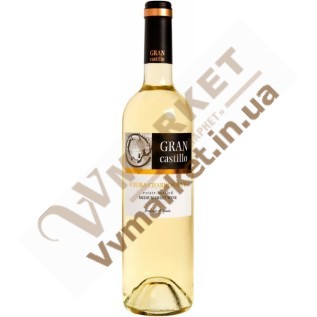 Вино Гран Кастілло Віура Шардоне біле., н/сол., 0,75л. Іспанія