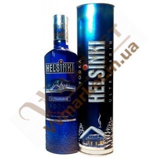 Водка Хельсенки Зимняя Столица Ультрамарин (тубус), 0.5л с доставкой вся Украина