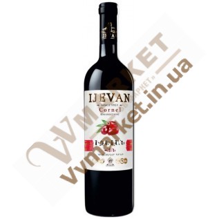 Вино Кизил Ijevan плодовое красное полусладкое 0.75л с доставкой вся Украина