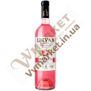 Вино Чайная Роза Ijevan розовое полусладкое 0.75л с доставкой вся Украина