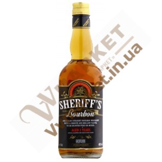 Бурбон виски Sheriffs 0.7л с доставкой вся Украина