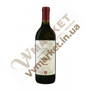 Вино Шартон руж красное сухое, 0.75л Франция с доставкой вся Украина