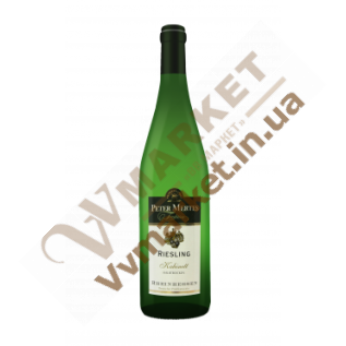 Вино Рейнхессен Рислинг Кабинетт Петер Мертес, біле, н/сухе 0,75л.