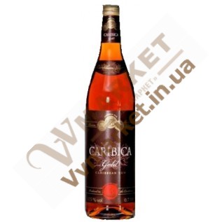 Ром Карибика голд (Caribica Gold) 0.7л с доставкой вся Украина