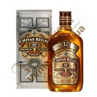 Виски Chivas Regal 12 лет 40% 0,5л в кор. Шотландия с доставкой вся Украина