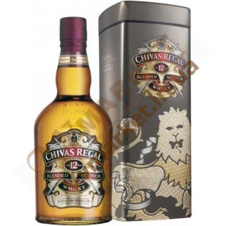 Виски Chivas Regal 12 лет 40% 0,75л в мет. кор. Шотландия с доставкой вся Украина