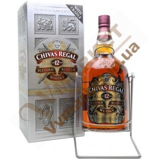 Виски Chivas Regal 12 лет 40% 4,5л на качелях, в кор. Шотландия с доставкой вся Украина
