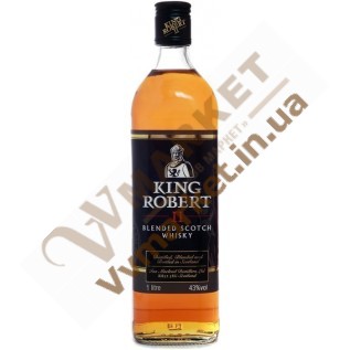 Виски Кинг Роберт II (King Robert II), 1л с доставкой вся Украина