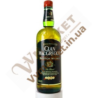 Виски Клан Мак Грегор (Clan MacGregor) 40% 1.0л, Шотландия с доставкой вся Украина