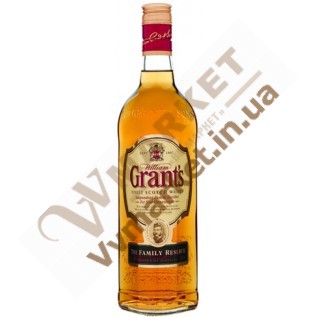 Виски Грантс Фэмили Резерв (Grants The Family Reserve) 40% 0.375л, Шотландия с доставкой вся Украина
