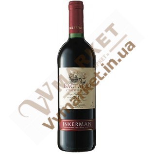 Вино Iнкерман  Бастардо Старий Крим сухе, черв, 0,75л.