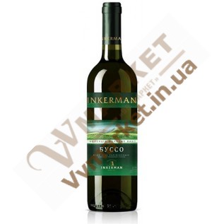 Вино Iнкерман  Буссо біле напівсолодке 0,75л.