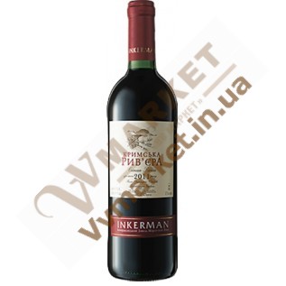 Вино Iнкерман  Кримська Рів"єра н/сол, черв, 0,75л.