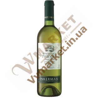 Вино Iнкерман  Кримська Рів"єра н/сол, біле, 0,75л.