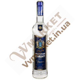 Водка "Президентський стандарт" 40% об. , 0.7л недорого, с доставкой вся Украина