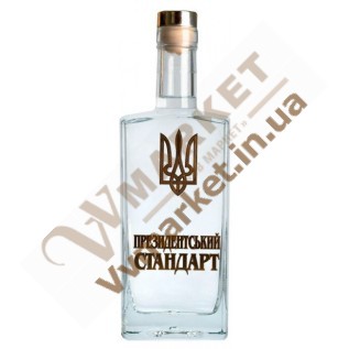 Водка "Президентський стандарт" (трезуб), 0.5л с доставкой вся Украина