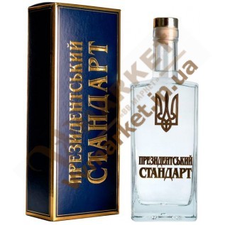 Водка "Президентський стандарт" (трезуб) в коробке, 0.5л ЖЛГЗ с доставкой вся Украина