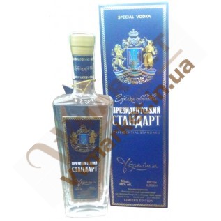Водка Президентський стандарт "Украина" 38% об. , 0,75л (в коробке) с доставкой вся Украина