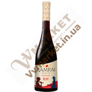 Вино Kampai червона слива, 0,75л с доставкой вся Украина
